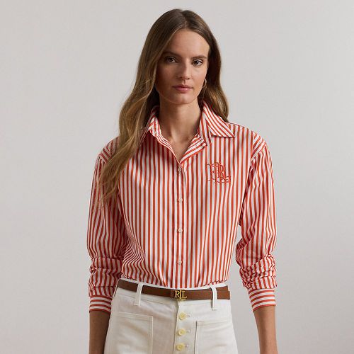 Relaxed Fit Striped Broadcloth Shirt - Lauren - Modalova