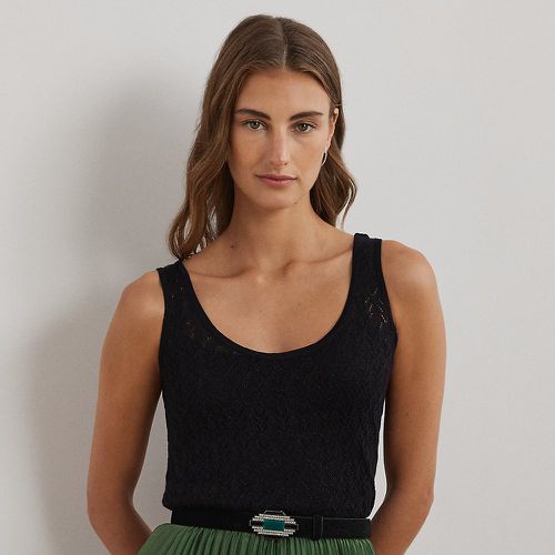 Pointelle-Knit Sleeveless Jumper - Lauren - Modalova