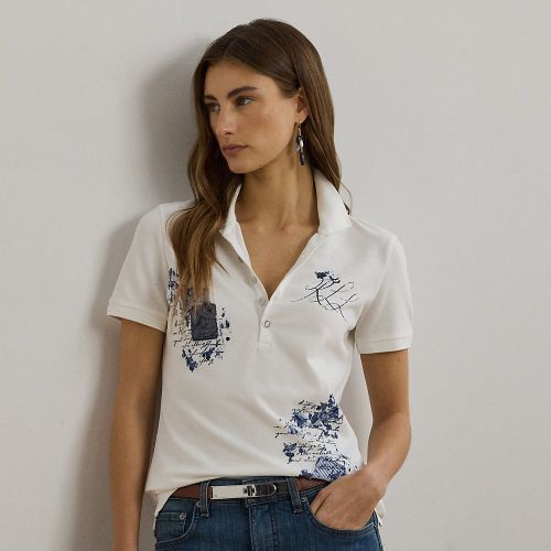 Patchwork piqué Polo Shirt - Lauren - Modalova