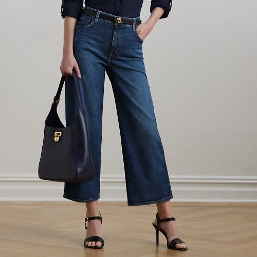 High-Rise Wide-Leg Cropped Jean - Lauren - Modalova