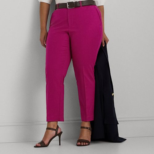 Curve - Double-Faced Stretch Cotton Trouser - Lauren Curve - Modalova