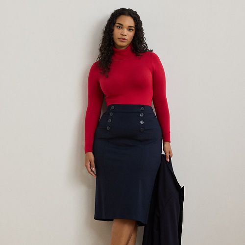 Curve - Ponte Sailor Pencil Skirt - Lauren Curve - Modalova