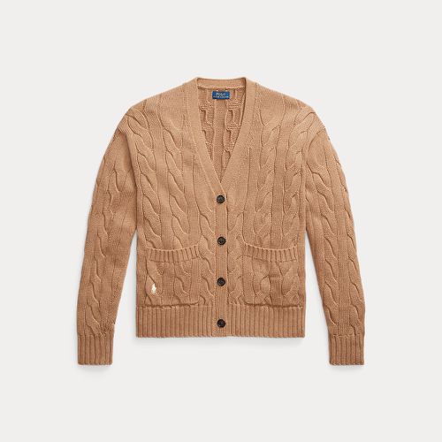 Cable-Knit Cotton Cardigan - Polo Ralph Lauren - Modalova