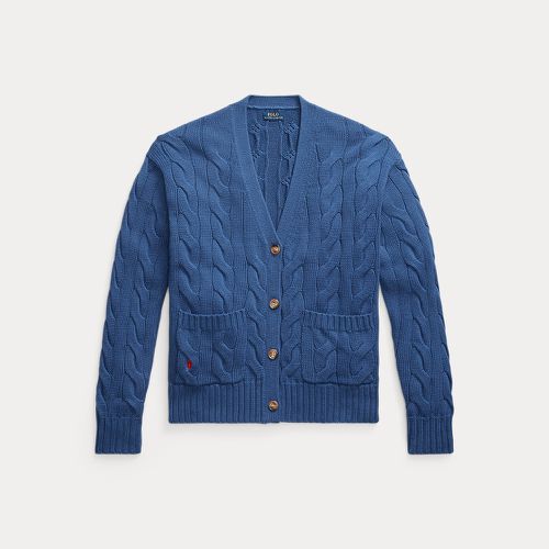 Cable-Knit Cotton Cardigan - Polo Ralph Lauren - Modalova