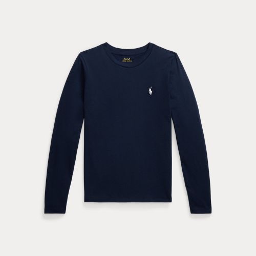 Cotton Jersey Long-Sleeve T-Shirt - Polo Ralph Lauren - Modalova