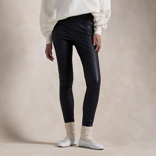 The Lambskin Side-Zip Trouser - Polo Ralph Lauren - Modalova