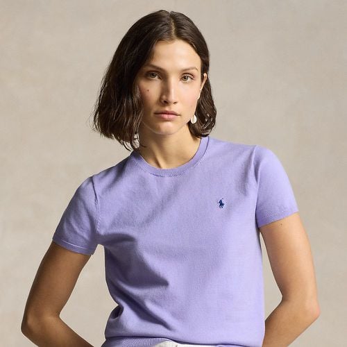 Cotton-Blend Short-Sleeve Jumper - Polo Ralph Lauren - Modalova