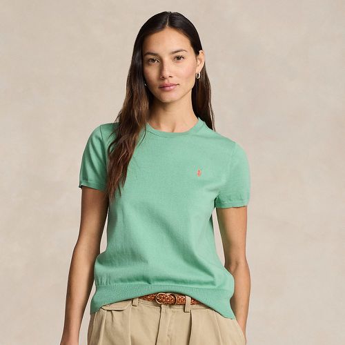 Cotton-Blend Short-Sleeve Jumper - Polo Ralph Lauren - Modalova