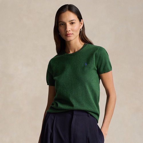 Cotton-Blend Short-Sleeve Jumper - Polo Ralph Lauren - Modalova