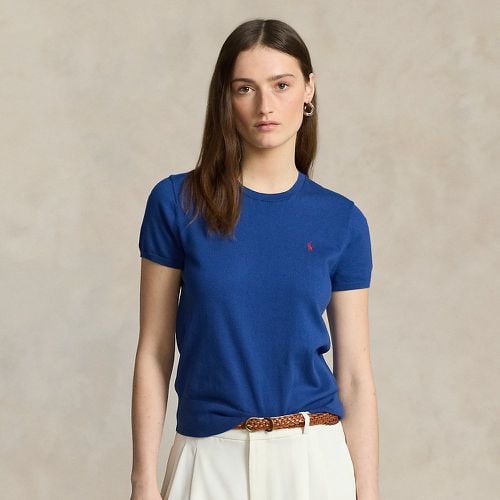Cotton-Blend Short-Sleeve Jumper - Polo Ralph Lauren - Modalova