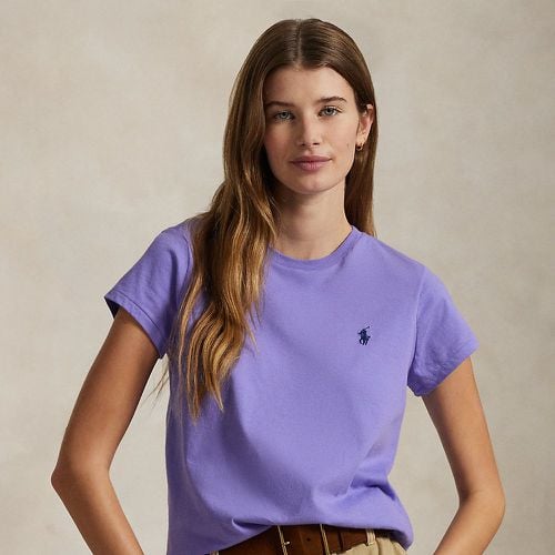 Cotton Jersey Crewneck T-Shirt - Polo Ralph Lauren - Modalova