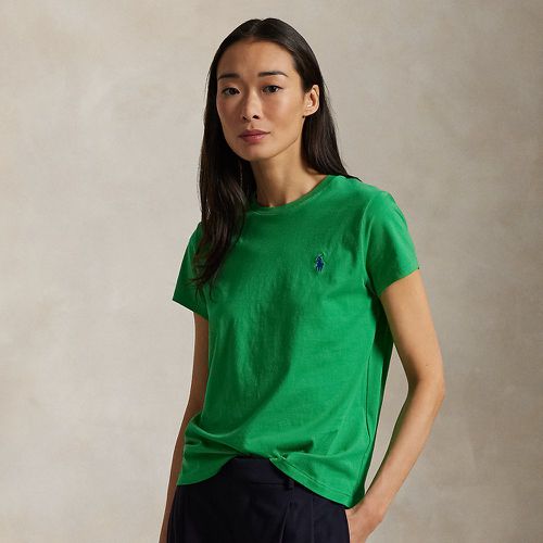 Cotton Jersey Crewneck T-Shirt - Polo Ralph Lauren - Modalova