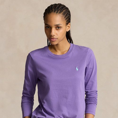 Long-Sleeve Jersey Crewneck T-Shirt - Polo Ralph Lauren - Modalova