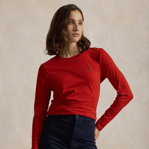 Long-Sleeve Jersey Crewneck T-Shirt - Polo Ralph Lauren - Modalova