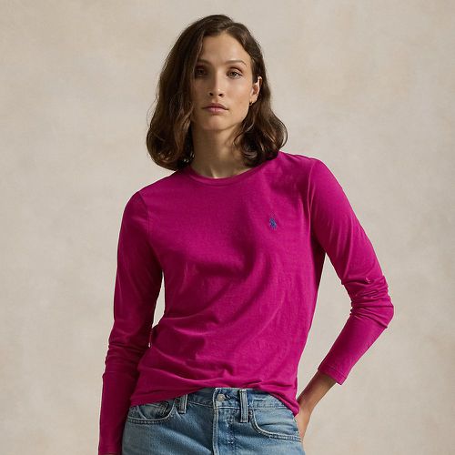 Long-Sleeve Jersey Crewneck T-Shirt - Polo Ralph Lauren - Modalova