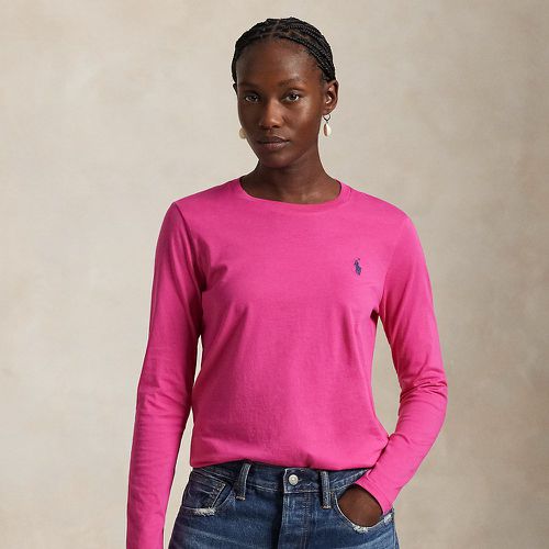 Long-Sleeve Jersey Crewneck T-Shirt - Polo Ralph Lauren - Modalova