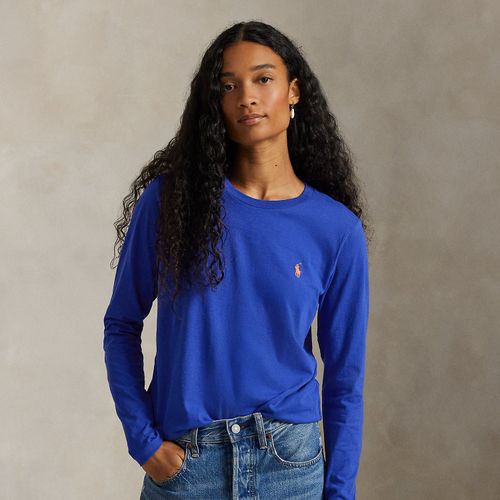 Long-Sleeve Jersey Crewneck T-Shirt - Polo Ralph Lauren - Modalova