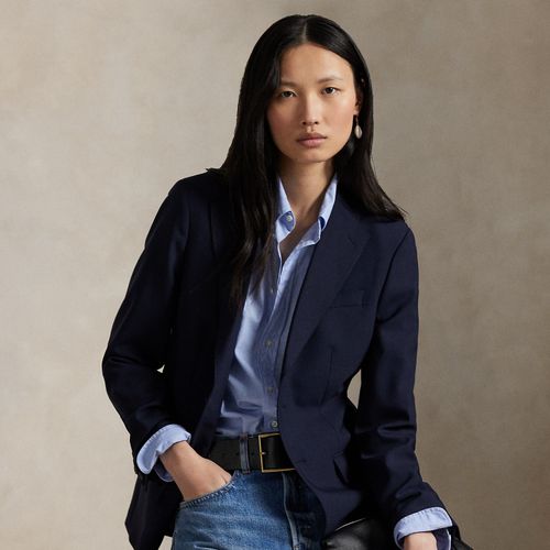 Blazer droit en laine stretch - Polo Ralph Lauren - Modalova