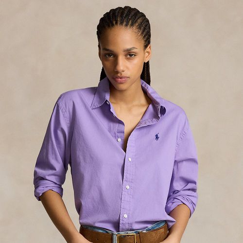 Oversize Fit Cotton Twill Shirt - Polo Ralph Lauren - Modalova