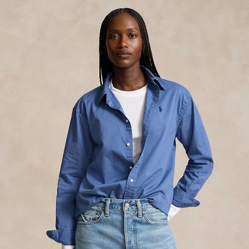 Oversize Fit Cotton Twill Shirt - Polo Ralph Lauren - Modalova