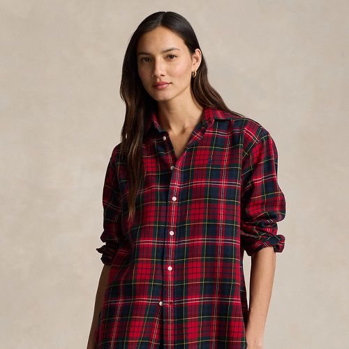 Relaxed Fit Plaid Cotton Shirt - Polo Ralph Lauren - Modalova