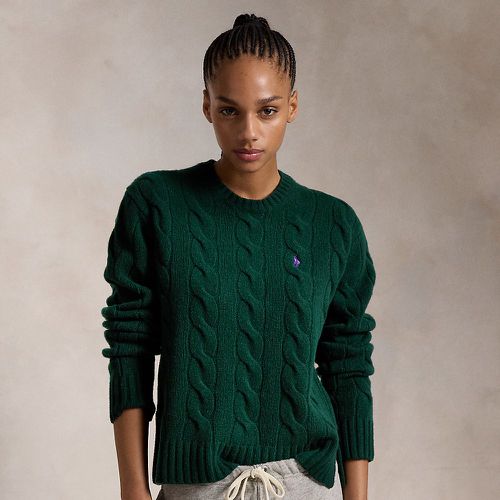 Classic Fit Cable Wool-Cashmere Jumper - Polo Ralph Lauren - Modalova