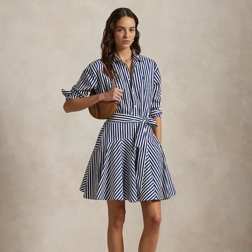 Striped Cotton Panelled Shirtdress - Polo Ralph Lauren - Modalova