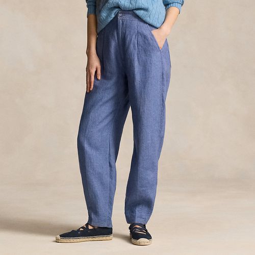 Curved Tapered Linen Trouser - Polo Ralph Lauren - Modalova