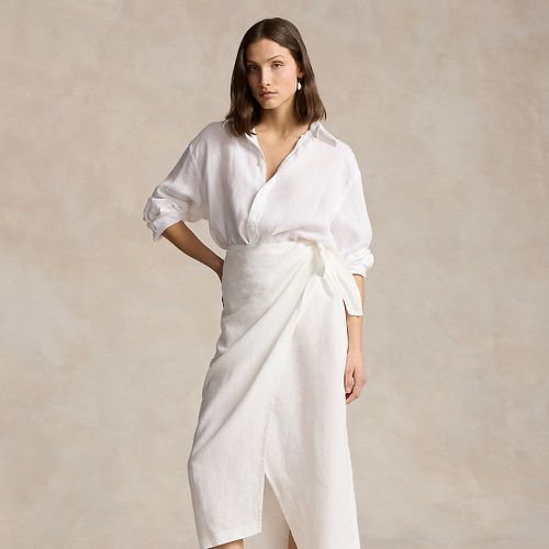 Linen Wrap Skirt - Polo Ralph Lauren - Modalova