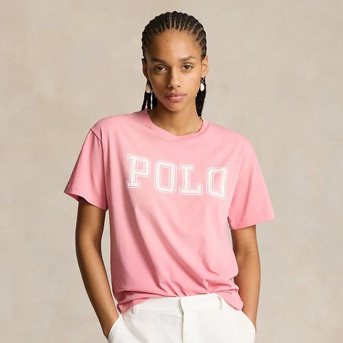 Logo Jersey Crewneck Tee - Polo Ralph Lauren - Modalova