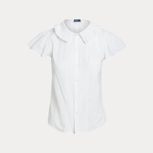 Ruffle-Trim Cotton Shirt - Polo Ralph Lauren - Modalova