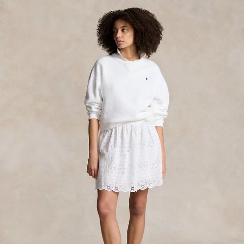 Eyelet Cotton Miniskirt - Polo Ralph Lauren - Modalova