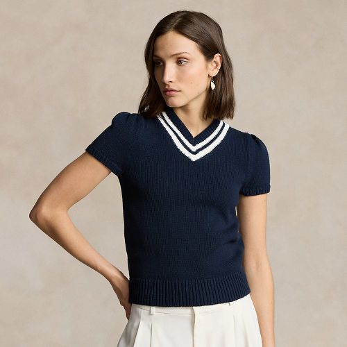 Short-Sleeve Cotton Cricket Jumper - Polo Ralph Lauren - Modalova