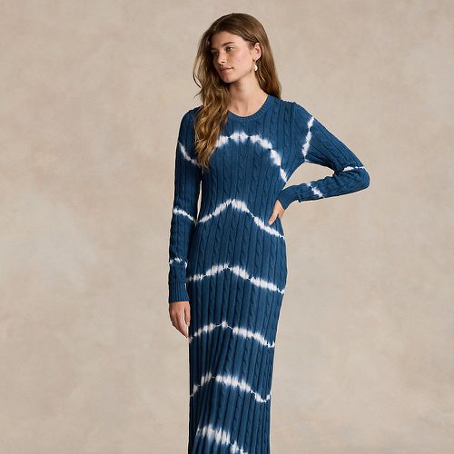 Tie-Dye Cable-Knit Jumper Dress - Polo Ralph Lauren - Modalova