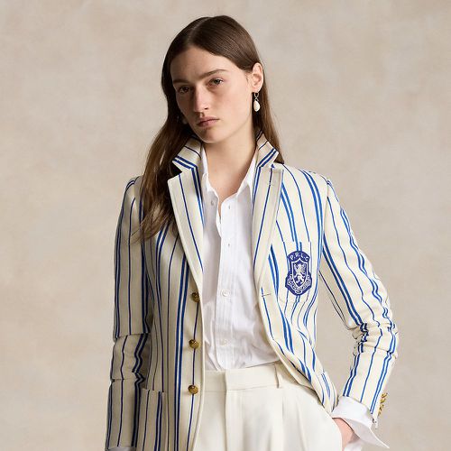 Striped Wool-Cotton Blazer - Polo Ralph Lauren - Modalova
