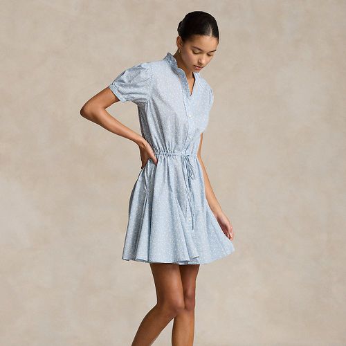 Floral Cotton Drawstring Dress - Polo Ralph Lauren - Modalova