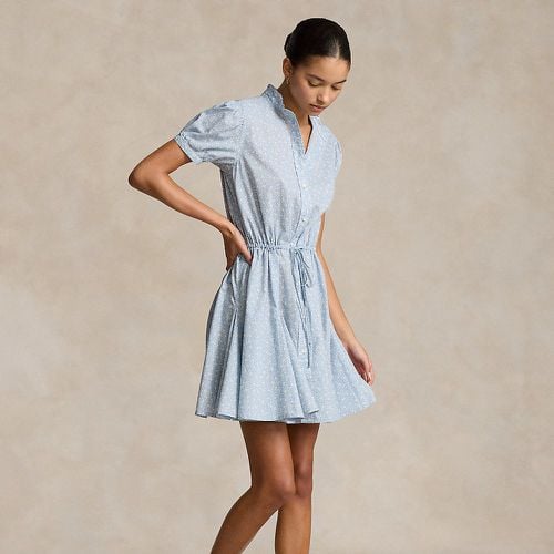 Floral Cotton Drawstring Dress - Polo Ralph Lauren - Modalova