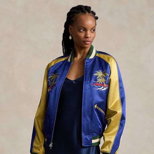 Embroidered Bomber Jacket - Polo Ralph Lauren - Modalova