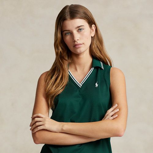 Wimbledon Piqué Sleeveless Polo Shirt - Polo Ralph Lauren - Modalova