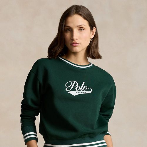 Wimbledon Logo Fleece Sweatshirt - Polo Ralph Lauren - Modalova