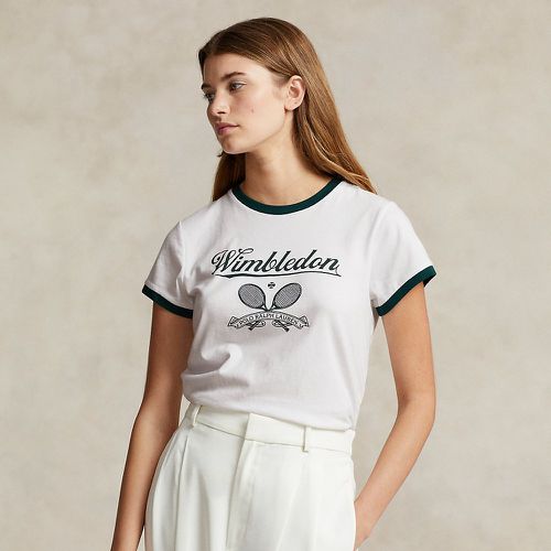Wimbledon Graphic Ringer T-Shirt - Polo Ralph Lauren - Modalova
