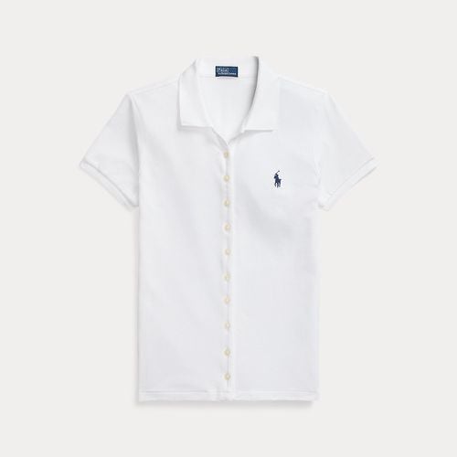 Buttoned-Placket Polo Shirt - Polo Ralph Lauren - Modalova