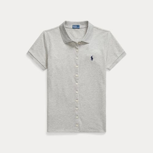 Buttoned-Placket Polo Shirt - Polo Ralph Lauren - Modalova