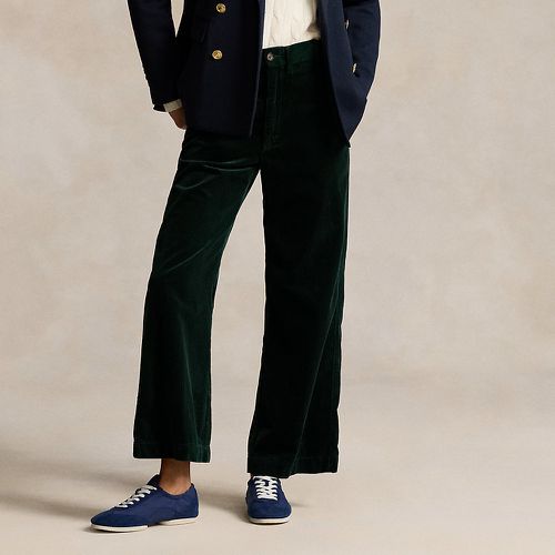 Corduroy Wide-Leg Cropped Trouser - Polo Ralph Lauren - Modalova