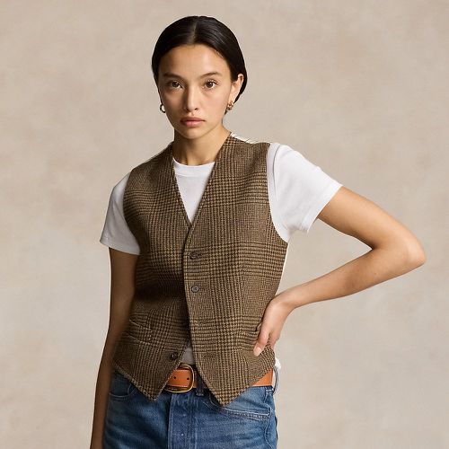 Tweed Front-Panel Waistcoat - Polo Ralph Lauren - Modalova