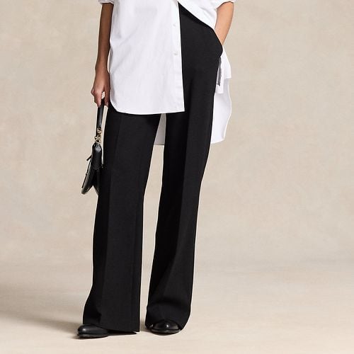 Wool Crepe Wide-Leg Trouser - Polo Ralph Lauren - Modalova