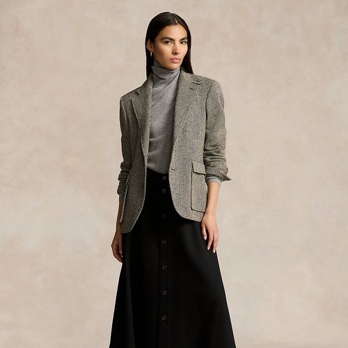 Wool Crepe Buttoned Skirt - Polo Ralph Lauren - Modalova