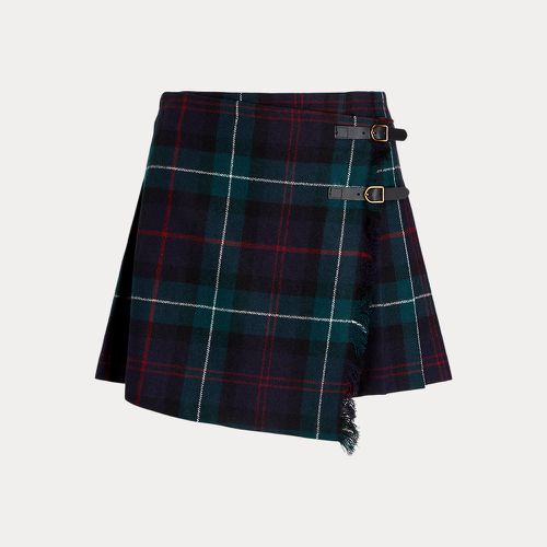 Plaid Pleated Wrap Skirt - Polo Ralph Lauren - Modalova