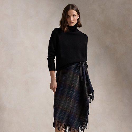 Fringe-Trim Plaid Wrap Skirt - Polo Ralph Lauren - Modalova