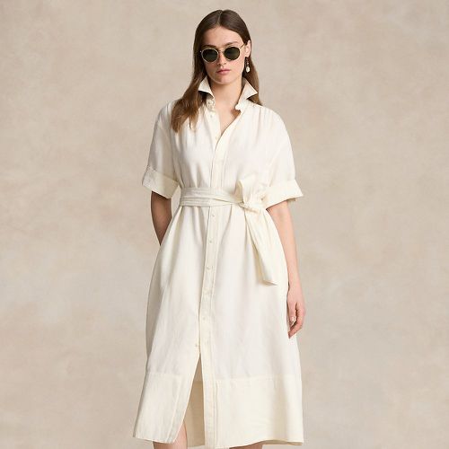 Belted Silk-Blend Shirtdress - Polo Ralph Lauren - Modalova